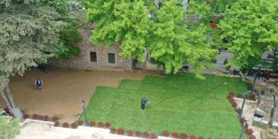 Yeni Cuma Parkı’nda dönüşüm başladı