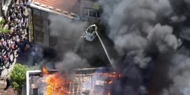 Alev alev yanmıştı, yeni görüntüleri ortaya çıktı