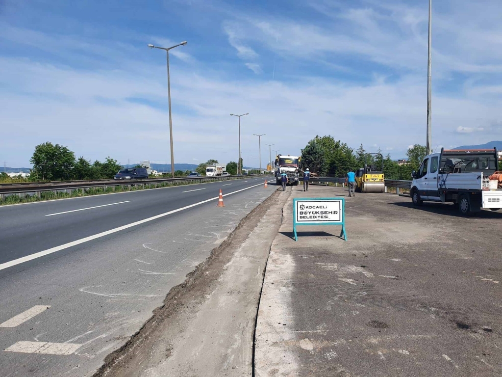 Alikahya ’da iki önemli güzergah asfaltlandı