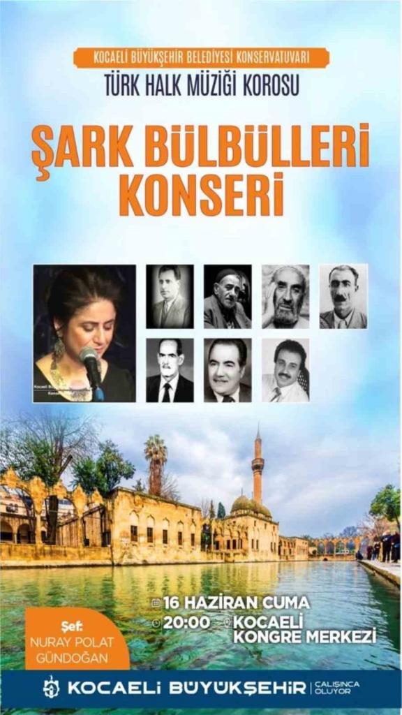 Büyükşehir THM Korosu ’ndan Şark Bülbülleri Konseri