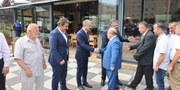 Çayırova protokolü kent bayramlaşmasında buluştu
