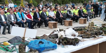 Çevre gününde temizlenen denizden bakın neler çıktı