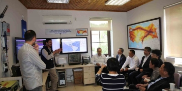 Çinli heyet, deprem çalışmaları için Kocaeli ’ye geldi