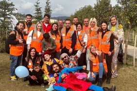 Depremzede çocuklar bu etkinlikle mutlu oldu