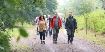 Doğa tutkunları Karaabdülbaki ’de yürüdü