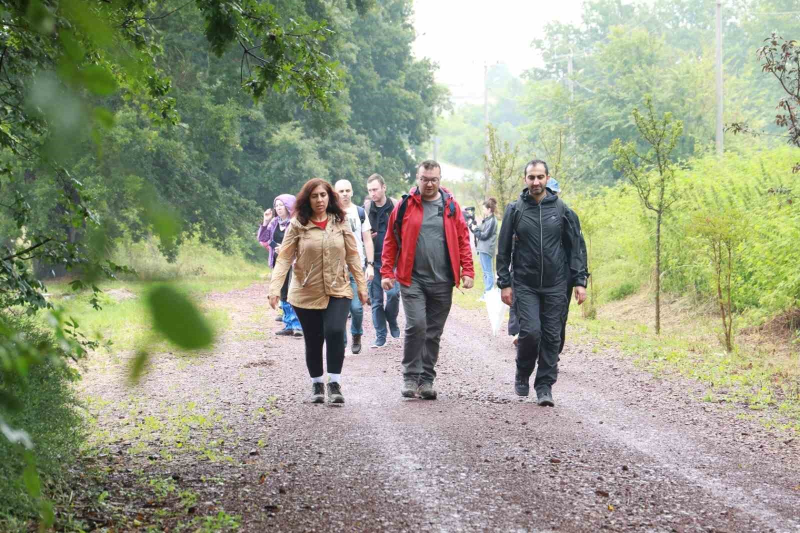 Doğa tutkunları Karaabdülbaki ’de yürüdü