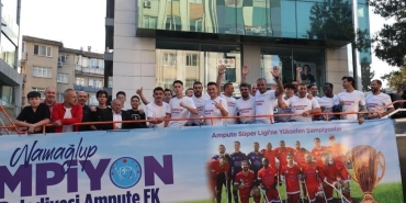 Gebze Belediyesi Ampute Futbol Takımı Süper Lig ’e yükseldi