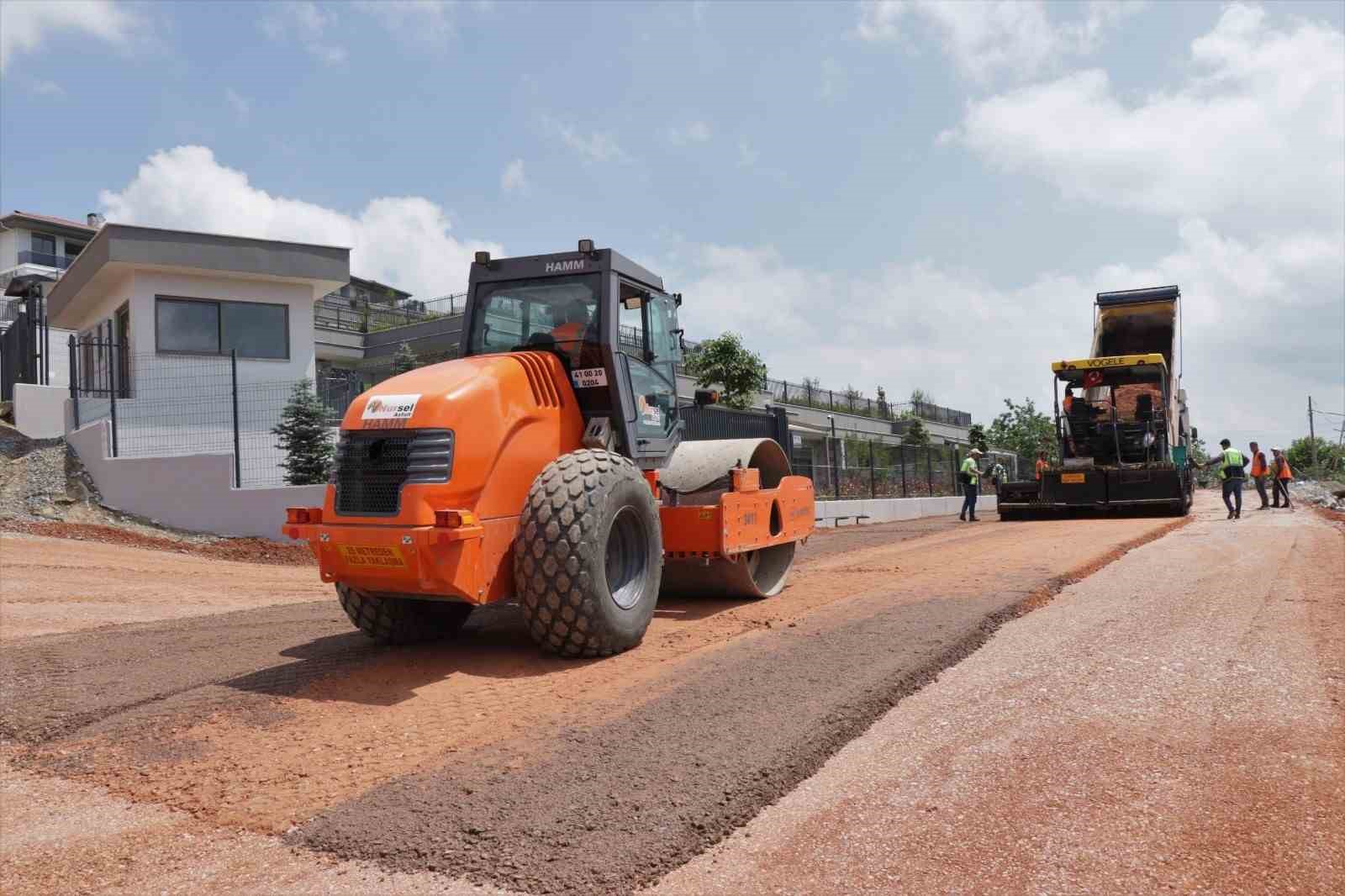 Kabaoğlu ’nda asfalt hazırlığı başladı