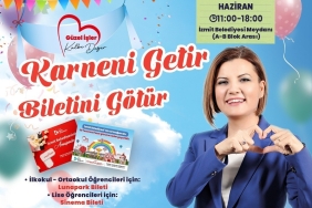 Karnelerini getiren öğrencilere hediye bilet
