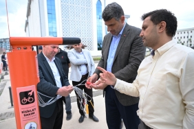 Kartepe ’de bisikletseverleri mutlu eden hizmet