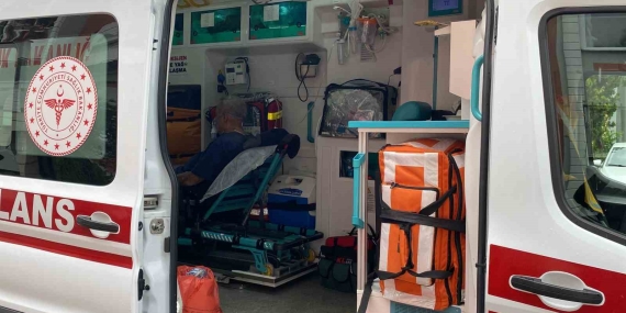 Kızartma yağı yangına sebep oldu: 1 yaralı