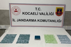 Kocaeli ’de bir iş yerinde bin 678 tane uyuşturucu hap ele geçirildi