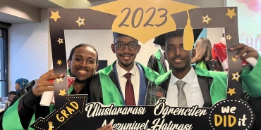 Kocaeli ’nin uluslararası öğrencileri mezuniyet heyecanı yaşıyor