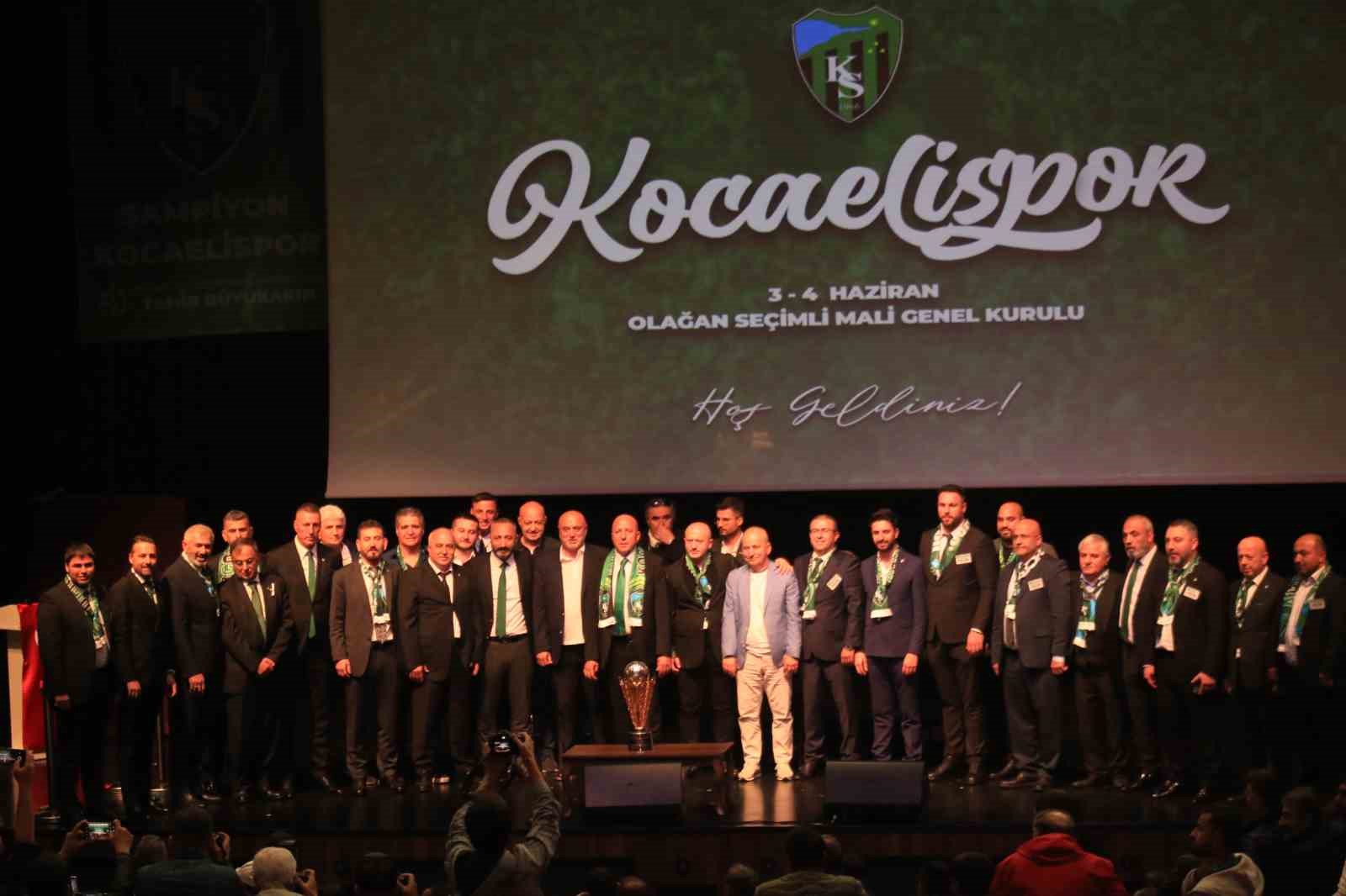 Kocaelispor ’da başkan değişmedi