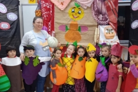 Minikler bu proje ile milli ve manevi değerleri öğrendi