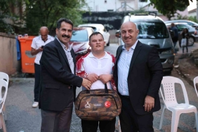 Özel birey Enes ’in askerlik hayali gerçek oldu