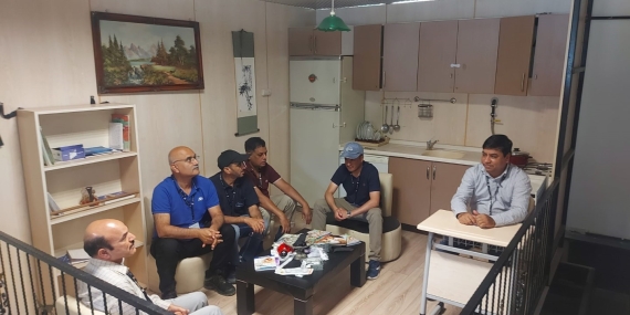 Pakistanlı heyetten simülasyon merkezine ziyaret