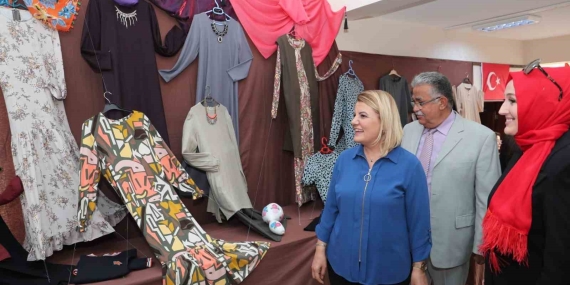 Üreten kadınların sergisi