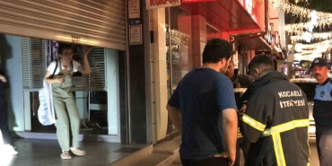 Yeni dükkan açacaklardı, iş hanında mahsur kaldılar