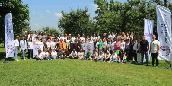 Yıl boyunca emek verip ter döktüler, bugün de başarıyı kutladılar