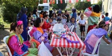 Akpınar ’da çocuklar "Bizim Köyde Şenlik Var" etkinlikleriyle doyasıya eğlendi