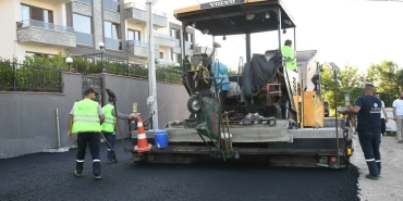 Başiskele ’nin yollarına 50 bin ton asfalt