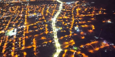 Ertuğrul Gazi Bulvarı ışıl ışıl oldu