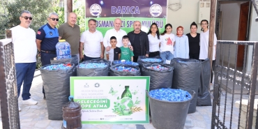 Geri dönüşüm ile umut oldular