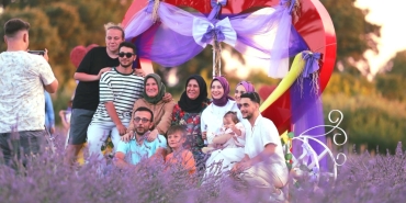İzmit ’in mor bahçesi göz kamaştırıyor