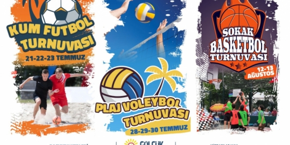 Gölcük’te turnuva heyecanı için geri sayım başladı