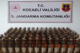 Kocaeli ’de 169 bandrolsüz içki ele geçirildi