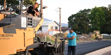 Köseköy sokaklarına yaz asfaltı
