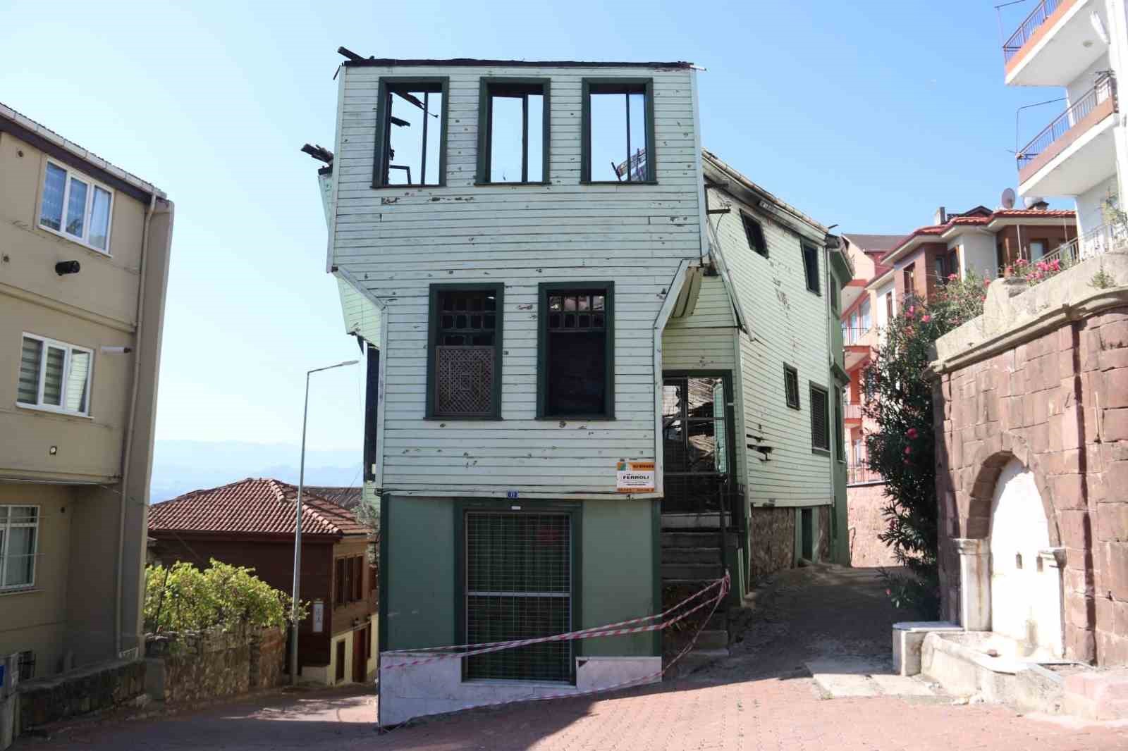 Tarihi Kortel Konağı yeniden yükseliyor