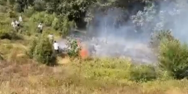 Aynı saatte 3 farklı bölgede yangın çıktı