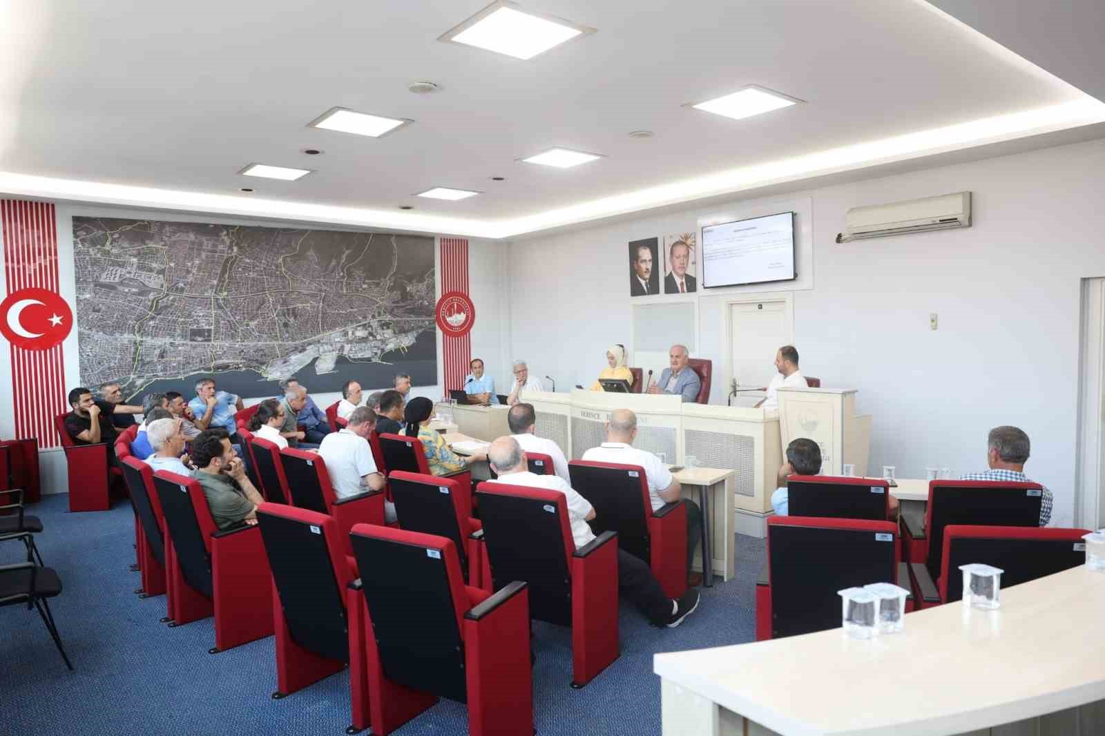 Derince Meclisi ’nde iki madde karara bağlandı