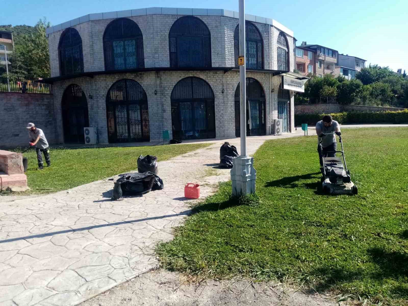 Körfez ’de ot temizliği