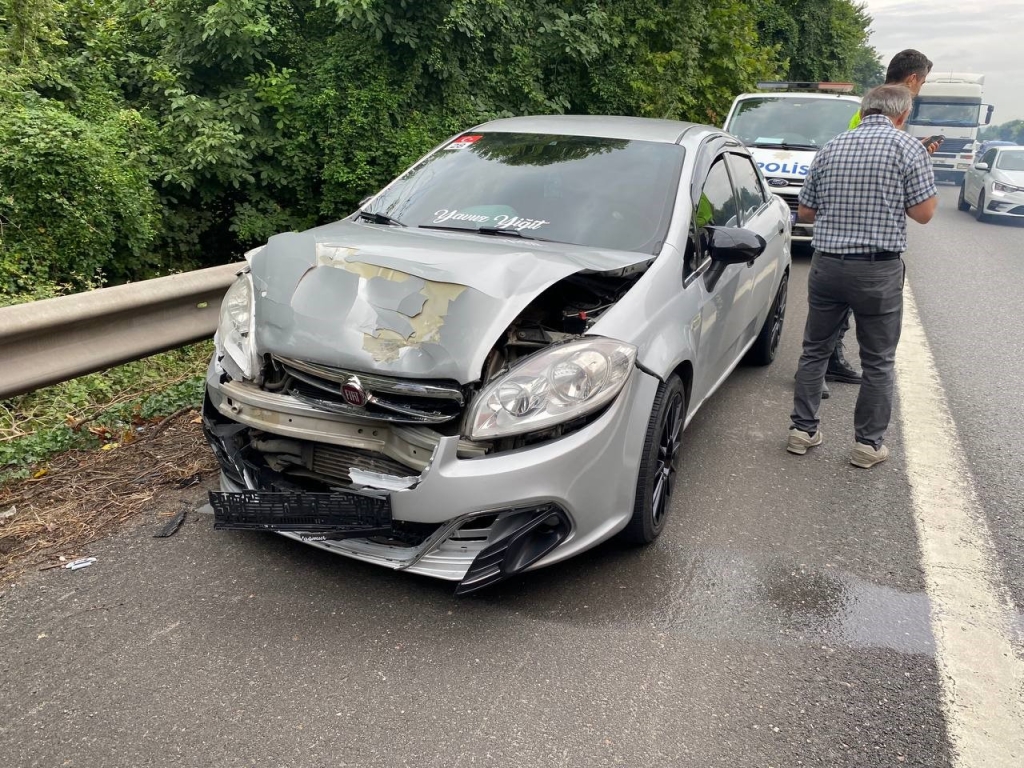 TEM ’de zincirleme trafik kazası: 3 yaralı
