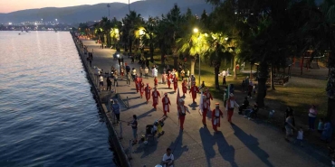 Yarımca Sahili ’nde mehteran gösterisi