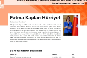 BAŞKAN HÜRRİYET ULUSLARARASI FORUMDA ‘KADIN LİDERLİĞİ ’ HAKKINDA KONUŞACAK