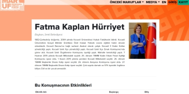 BAŞKAN HÜRRİYET ULUSLARARASI FORUMDA ‘KADIN LİDERLİĞİ ’ HAKKINDA KONUŞACAK