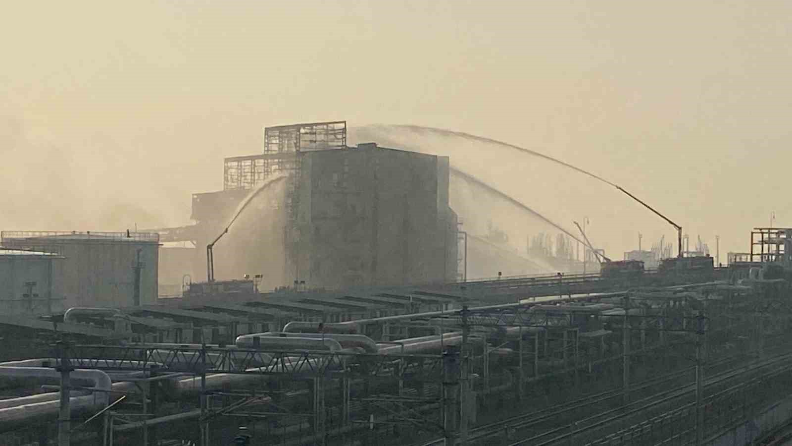 Kocaeli ’de fabrikada çıkan yangın kontrol altına alındı