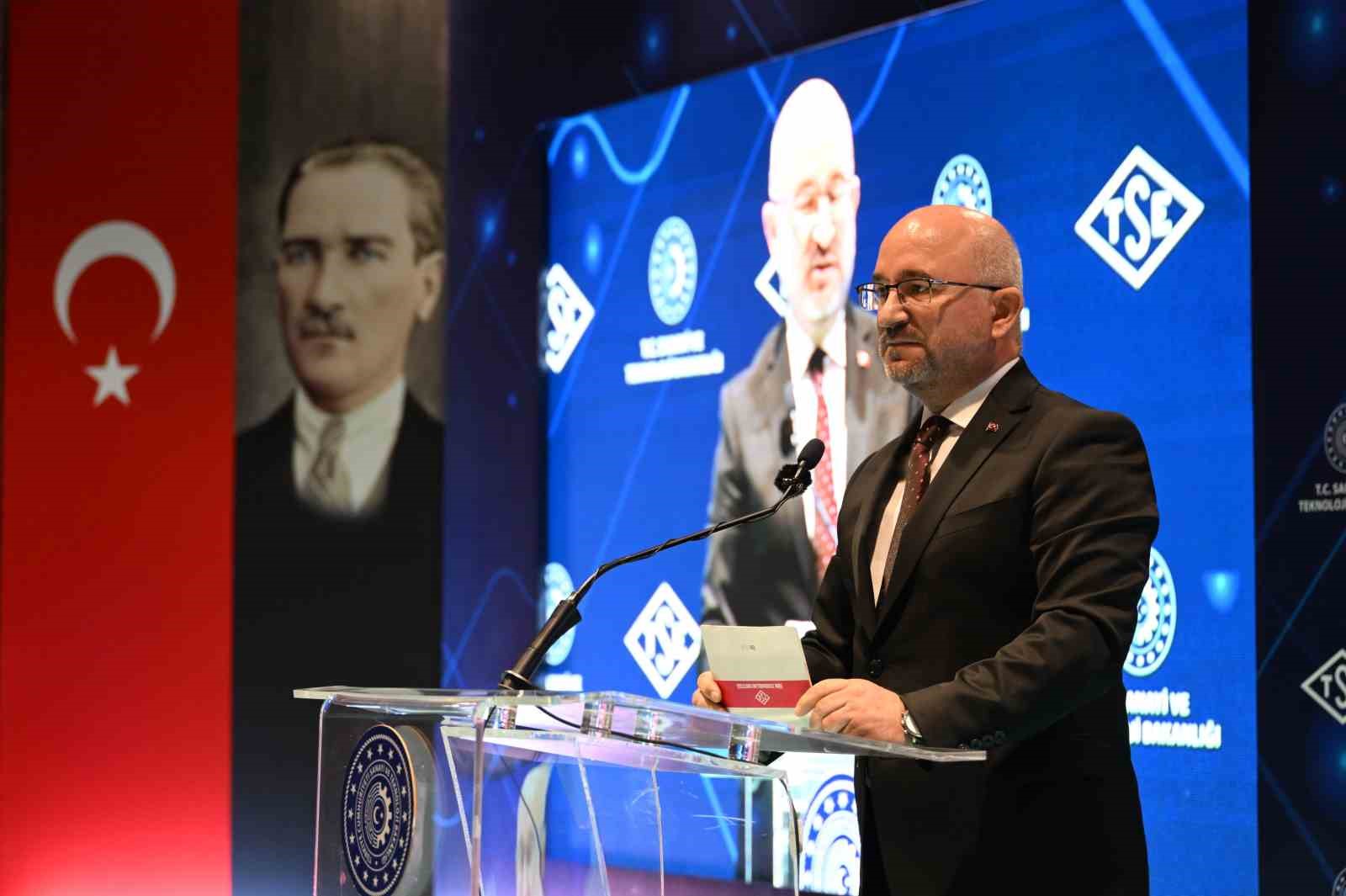 TSE Başkanı Şahin: "Ulusal karbon kredilendirme programı protokolünü iklim değişikliği başkanlığıyla imzaladık"