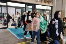 Gazze ’den tahliye edilen 87 kişi İstanbul ’a getirildi