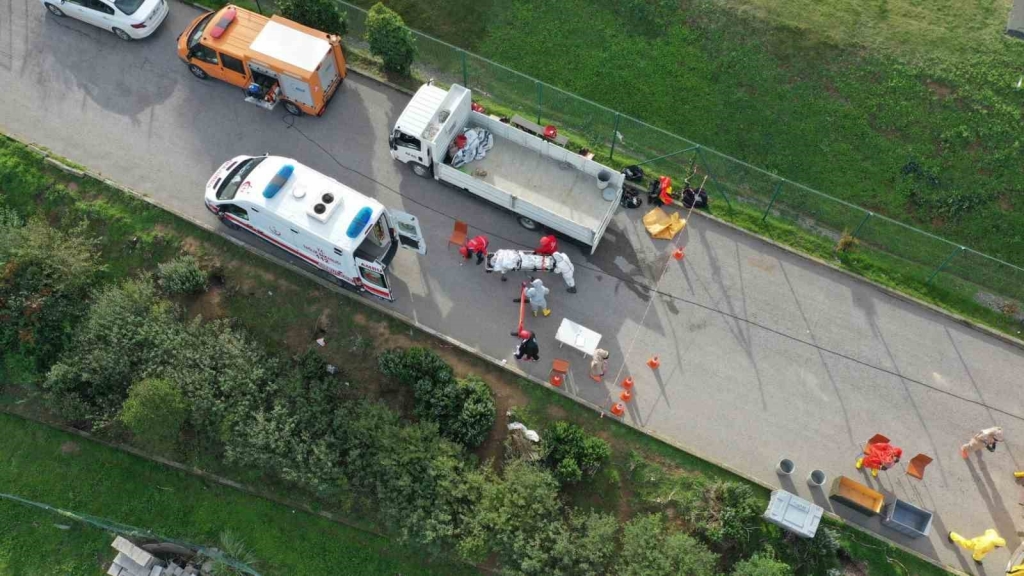 Kocaeli ’de tatbikat yapıldı