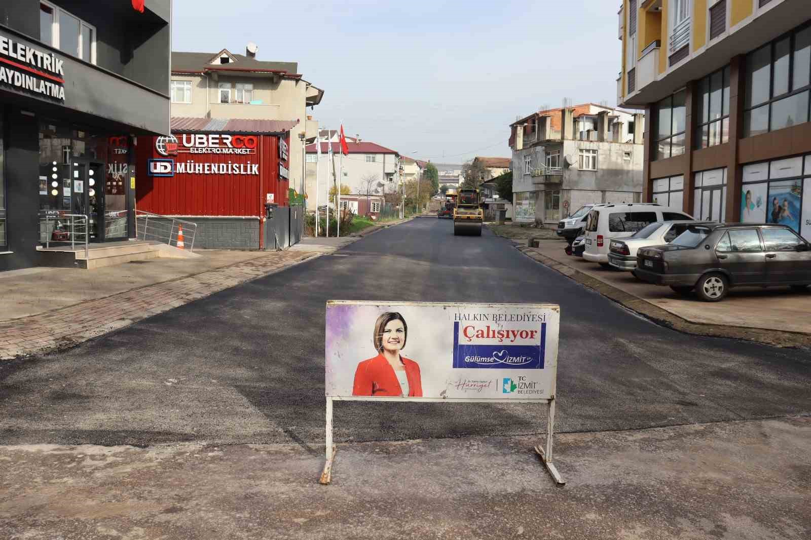 Alikahya ’ya 2 bin 75 tonluk asfalt