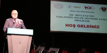 HZ. MEVLANA'NIN VUSLATININ 750. YIL DÖNÜMÜ ANMA PROGRAMI