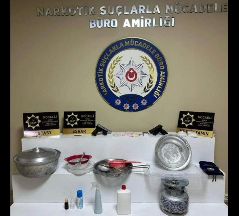 Kocaeli ’de uyuşturucu operasyonu: 4 tutuklama