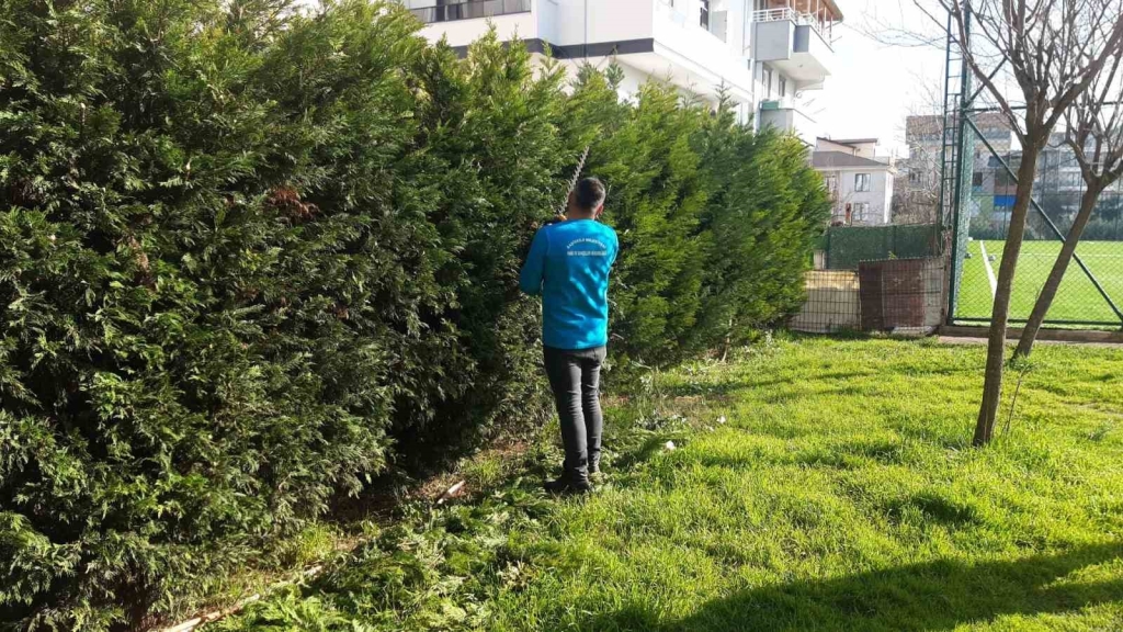 Başiskele ’de bahar hazırlıkları erken başladı