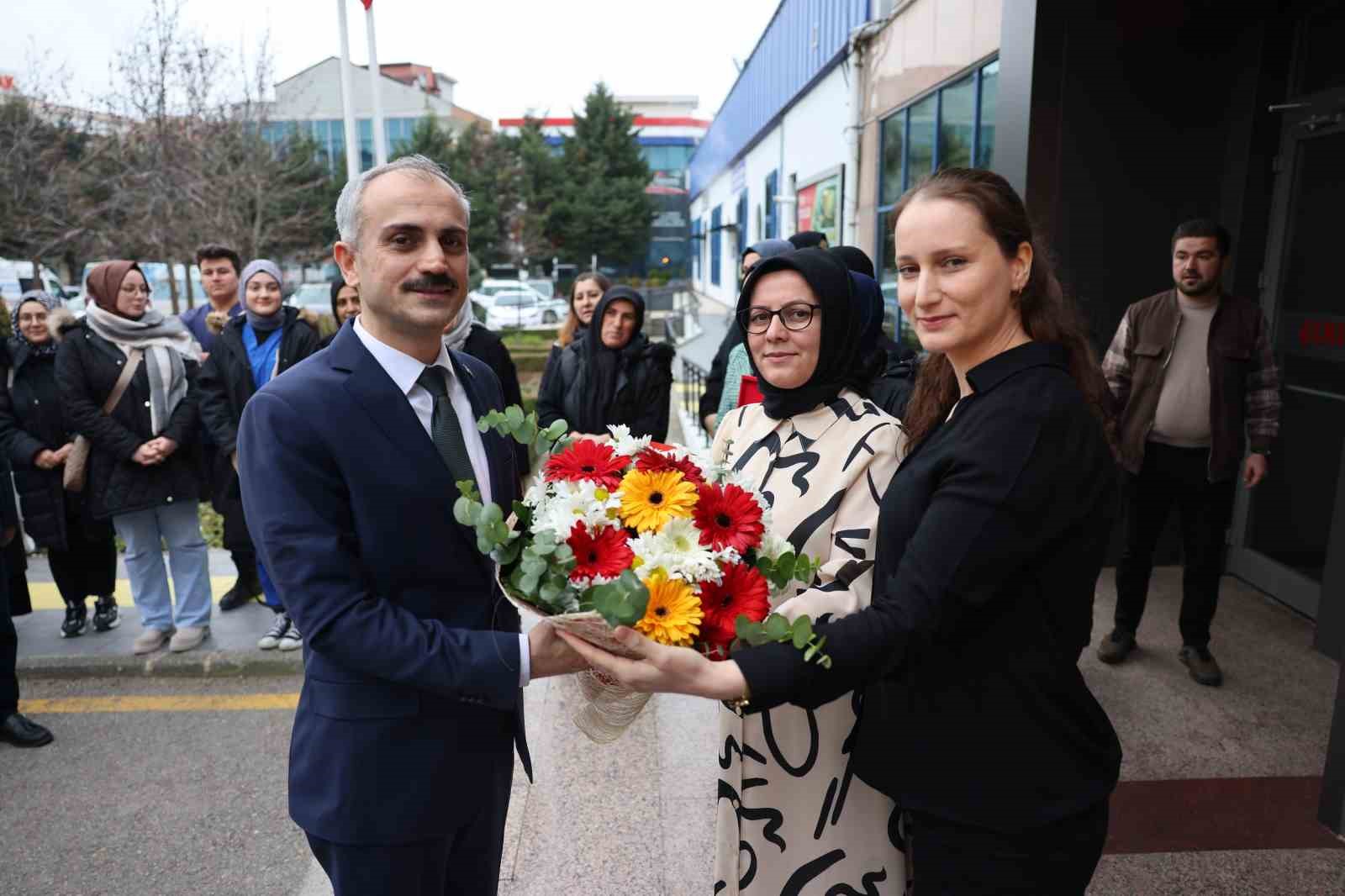 Başkan Çiftçi ’ye sürpriz karşılama