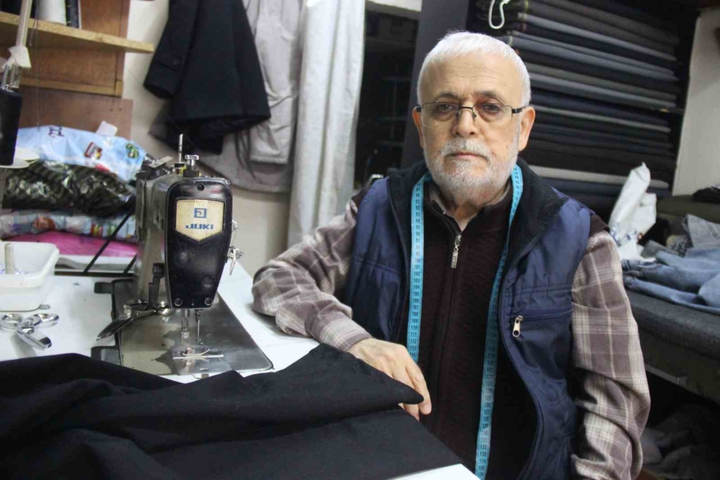 Emektar terzi eski günlerini özlüyor